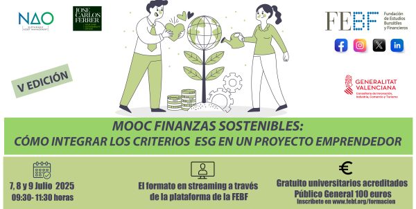 MOOC Finanzas Sostenibles: Cómo integrar los criterios ESG en un proyecto emprendedor