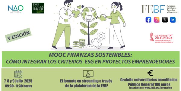 MOOC Finanzas Sostenibles: Cómo integrar los criterios ESG en proyectos emprendedores